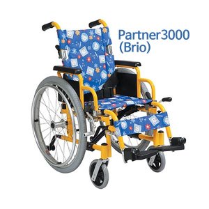 대세엠케어 유아 청소년 휠체어 Partner3000(Brio)