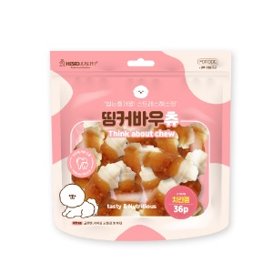 띵커바우츄 강아지간식 애견간식 육포 오리껌 치킨껌 (10종 택)
